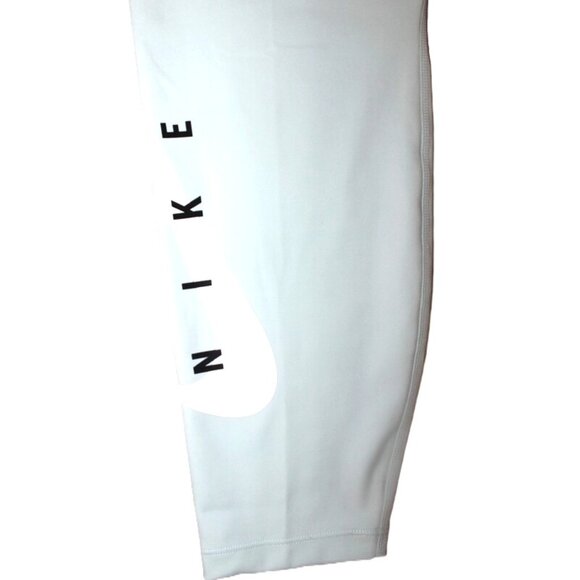 nwt NIKE 7/8 Dri-FIT Capri Leggings Tight-Fit Mid-Rise Glacier-Blue Size 2X - Picture 4 of 9